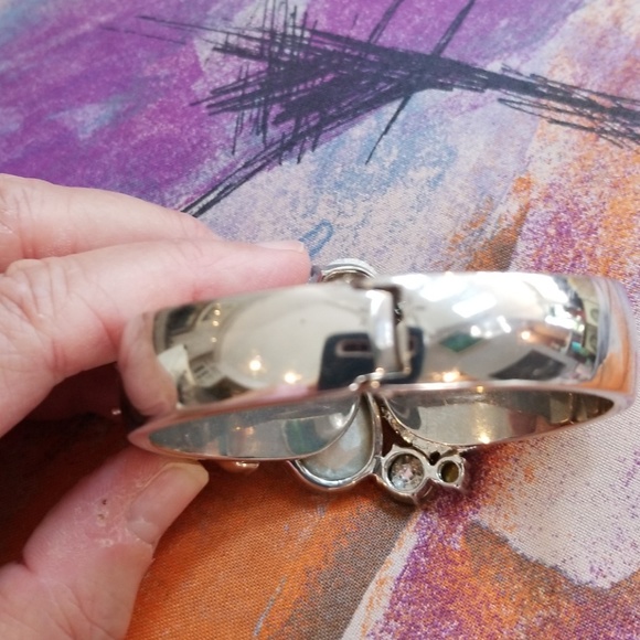 Kate Spade Silver and Pink Crystal Bracelet - Picture 4 of 5